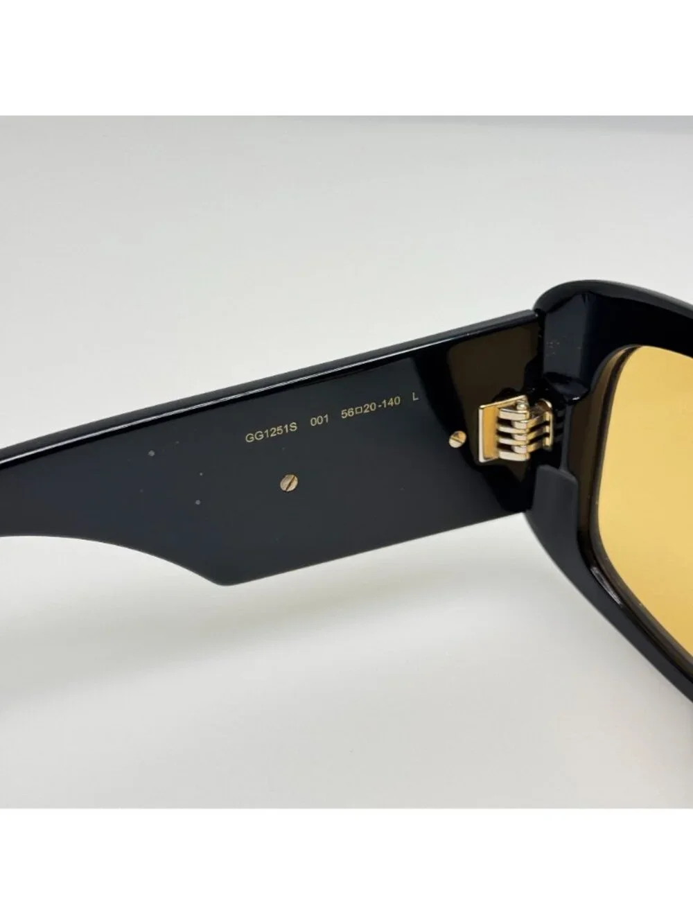 Gucci Sunglasses GG 1251S 001 Italy 56-20-140